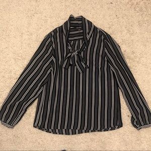 Nine West striped blouse